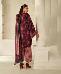 Baroque Luxury Embroidered Lawn 3 Piece Unstitched / Stitched