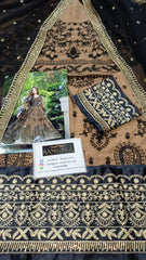 Asim Jofa Luxury Chiffon Embroidered Collection 3 piece Unstitched / Stitched