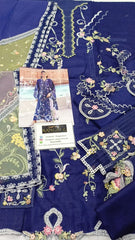 Crimson Luxery Chickenkari Collection 3 Piece Unstitched / Stitched