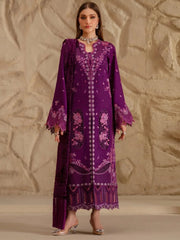 Bin Ilyas Luxury Lawn Embroidered Dress 3Piece Unstithced / Stitched