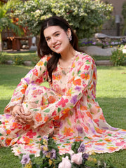 Aneela's Luxury Lawn Emb Collection 3Piece Unstitched / Stitched