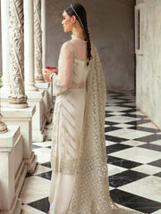 Afrozeh Formal Dress Net Collection 3 Piece Unstitched / Stitched