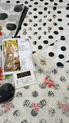 Noor By Sadia Digital Print Silk Dupata 3Piece Unstitched / Stitched