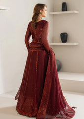Alizeh Embroidered Chiffon Maxi 3 Piece Unstitched