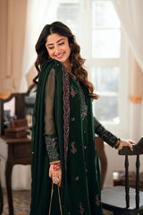 Azure luxury Chiffon Embroidered 3 Piece Unstitched / Stitched