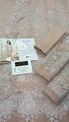 Baroque Luxury Organza Embroidered 3 Piece Unstitched / Stitched