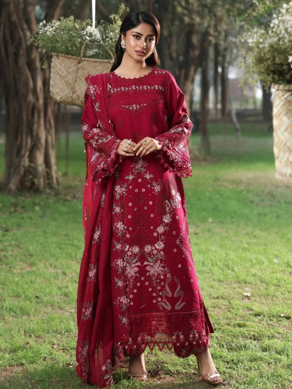 Sardinia luxury Lawn Chicken Kari Collection 3 Piece Unstitched / Stitched
