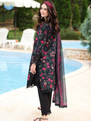 Rang Rasiya Lawn Luxury Embroidered Dress 3 Piece Unstitched / Stitched