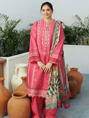 Zara Shahjahan Lawn Embroidered 3 piece Unstitched / Stitched