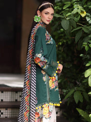 Charizma Embroiderey Lawn Collection 3 Piece Unstitched / Stitched