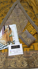 Maria B Luxury Lawn Embroidered 3 Piece Unstitched / Stitched