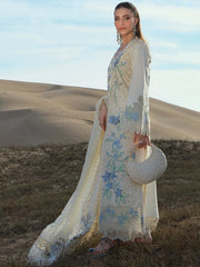 Rang Rasiya Lawn Luxury Chikankari Embroidered Dress 3 Piece Unstitched / Stitched