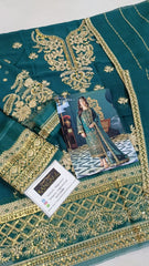 Asim Jofa Zinc New Arrival Chiffon Collection 3 Piece Unstitched / Stitched