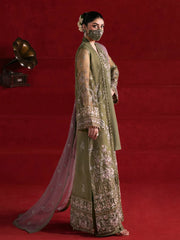 Flossie Luxury Embroidered Chiffon 3 Piece Unstitched / Stitched