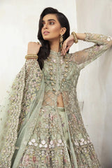Mariaa B Couture Mint Green 3 piece Unstitched