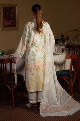 Nureh Printed Lawn Collection 3 piece Unstitched / Stitched