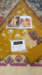 Zainab Chottani Luxury Lawn Chikan Kari Embroidered 3 Piece Unstitched
