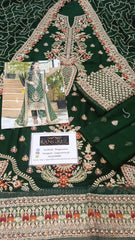 Jhalak By Imrozia Premium Embroidered Chiffon 3Piece Unstitched