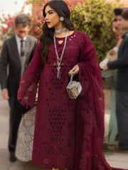 Bin Ilyas New Laxury Lawn Collection 3 piece Unstitched / Stitched