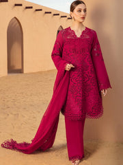 Rang Rasiya Lawn Luxury Chikankari Embroidered Dress 3 Piece Unstitched / Stitched