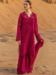 Rang Rasiya Lawn Luxury Chikankari Embroidered Dress 3 Piece Unstitched / Stitched