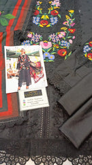 Maria B Luxury Lawn Embroidered 3 piece Unstitched / Stitched