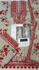 Aneela's Digital Printed Luxury Lawn Emb Collection 3Piece Unstitched / Stitched