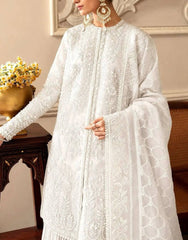 Rangrez Luxury Organza Dress Party wear Embroidered 3 Piece Unstitched