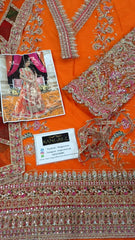 Kanwal Malik Net Wedding Collection 3 Piece Unstitched / Stitched