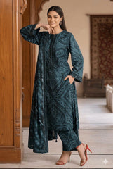 Jazmin Luxury Lawn Emb Collection 3Piece Unstitched / Stitched