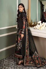 Maria B Luxury Lawn Embroidered 3 piece Unstitched / Stitched