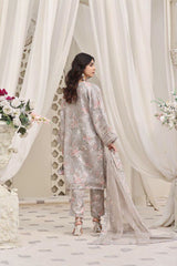 Guzel Luxury Dress organza Collection 3 Piece Unstitched / Stitched