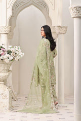 Guzel Luxury Dress organza Collection 3 Piece Unstitched / Stitched