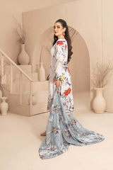 Ma yaar Luxury Lawn Embroidered 3 piece Unstitched / Stitched