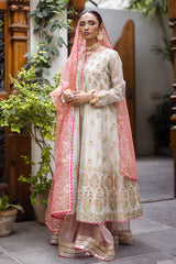 Deepak Perwani Embroidered Chiffon Wedding Collection 3 Piece Unstitched