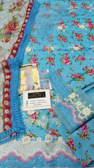 Aneela's Luxury Lawn Emb Collection 3Piece Unstitched / Stitched