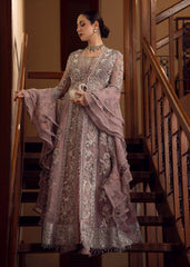Crimsom Luxury Organza Maxi Bridal Embroidered 3 Piece Unstitched / Stitched