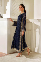 Iznik Chiffon Formal Collection Embroidered 3piece Unstitched / Stitched
