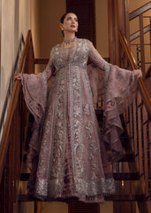 Crimsom Luxury Organza Maxi Bridal Embroidered 3 Piece Unstitched / Stitched