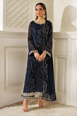 Iznik Chiffon Formal Collection Embroidered 3piece Unstitched / Stitched