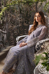 Afrozeh Embroidered Organza Wedding Collection 3 Piece Unstitched / Stitched