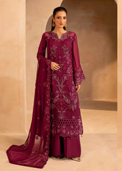 Maryams Formal Collection Chiffon Embroidery 3ps Unstitched / Stitched