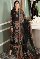 Maria B Sateen Embroidered Lawn Collection 3 piece Unstitched