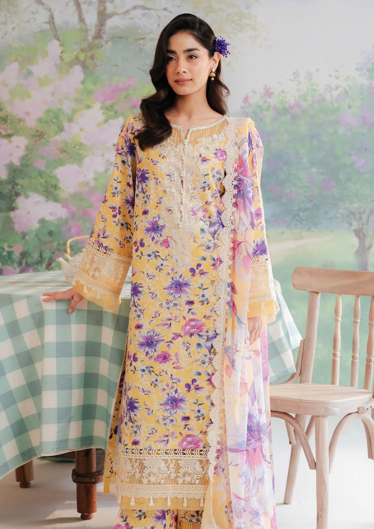 Afroze Embroidered Lawn 3 Piece Unstitched Collection