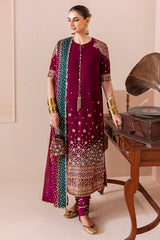 Jazmin Chandani Luxury Velvet Collection 3 piece Unstitched