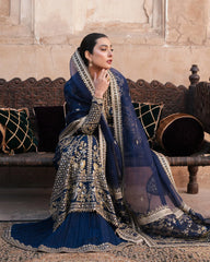 Faiza Saqlain Luxury Chiffon Emb Collection 3Piece Unstitched / Stitched