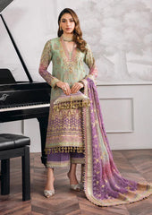 Baroque Chantelle Embroidered Luxury Chiffon 3 Piece Unstitched