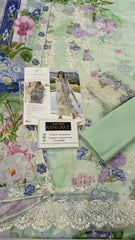 Elaf Summer Collection Lawn Embroidery 3Piece Unstitched / Stitched
