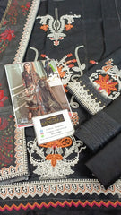 Maria B Luxury Lawn Embroidered 3 piece Unstitched / Stitched