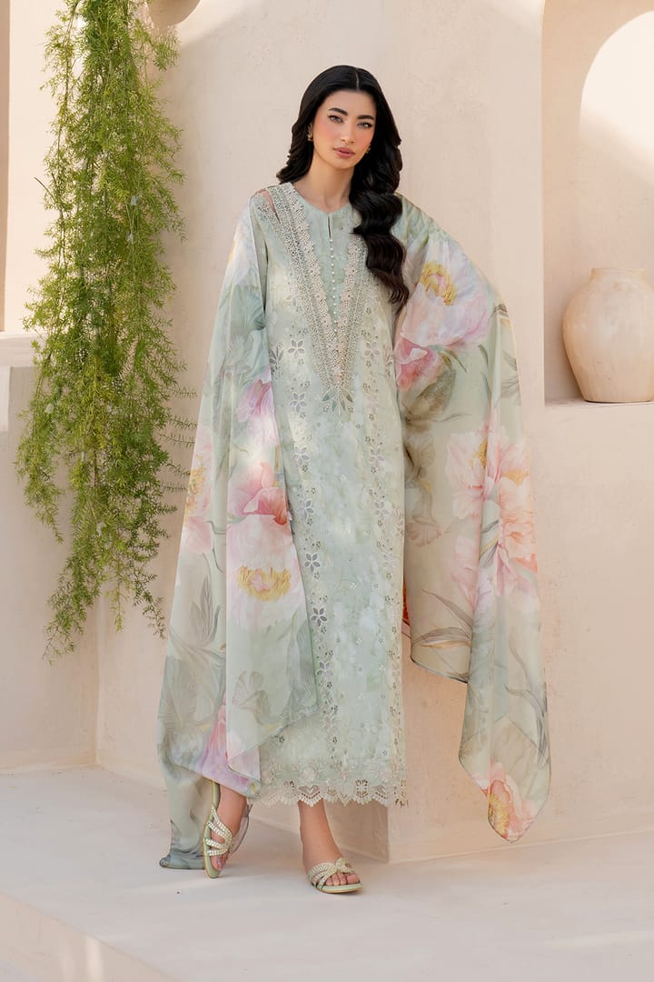 Iznik Summer Collection Printed Embroidered Lawn 3 Piece Unstitched